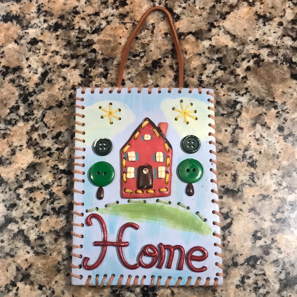 “Home” Plaque- 3.5” x 5”